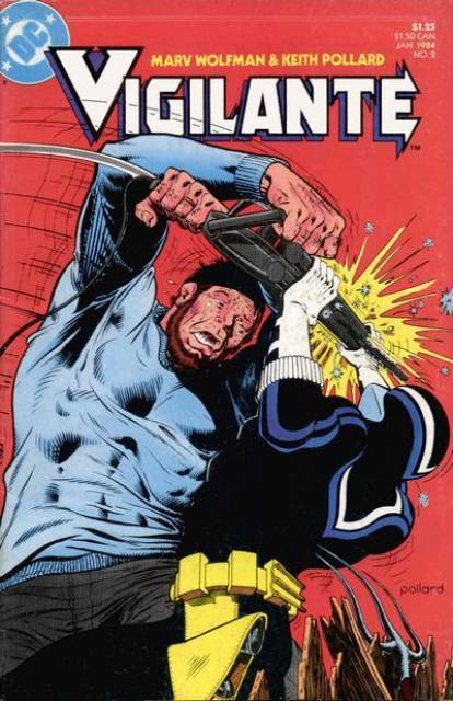 Vigilante Vol 1 #2 comic cover