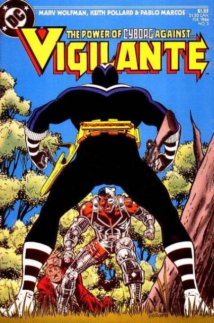 Vigilante Vol 1 #3 comic cover