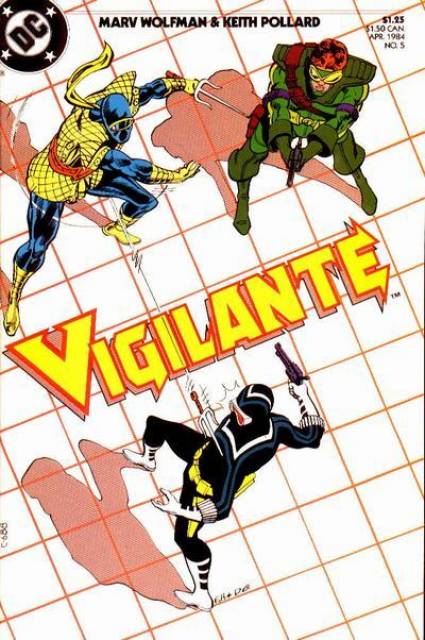 Vigilante Vol 1 #5 comic cover