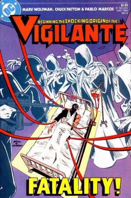 Vigilante Vol 1 #6 comic cover