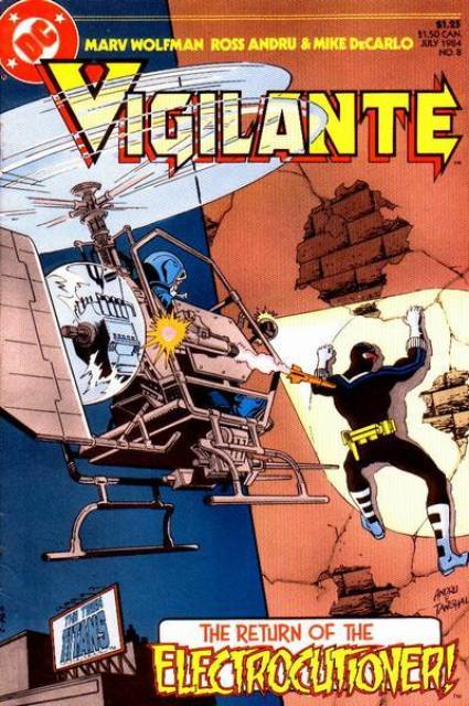 Vigilante Vol 1 #8 comic cover