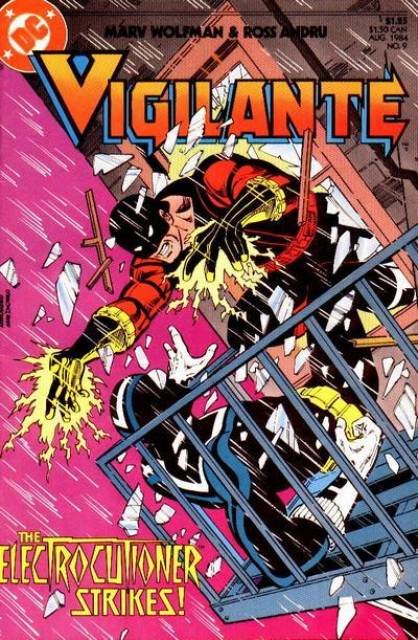 Vigilante Vol 1 #9 comic cover