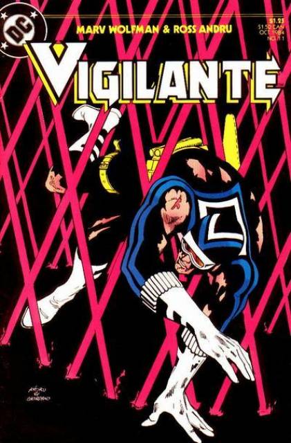 Vigilante Vol 1 #11 comic cover