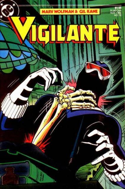 Vigilante Vol 1 #12 comic cover