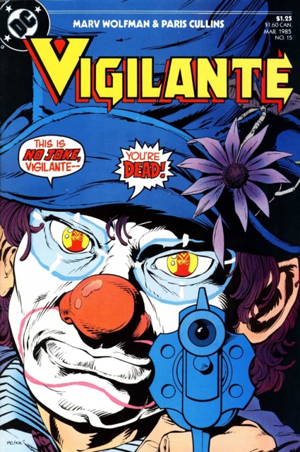 Vigilante Vol 1 #15 comic cover