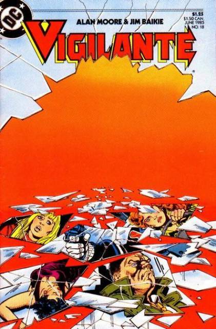Vigilante Vol 1 #18 comic cover