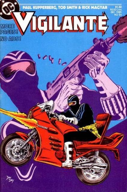 Vigilante Vol 1 #24 comic cover
