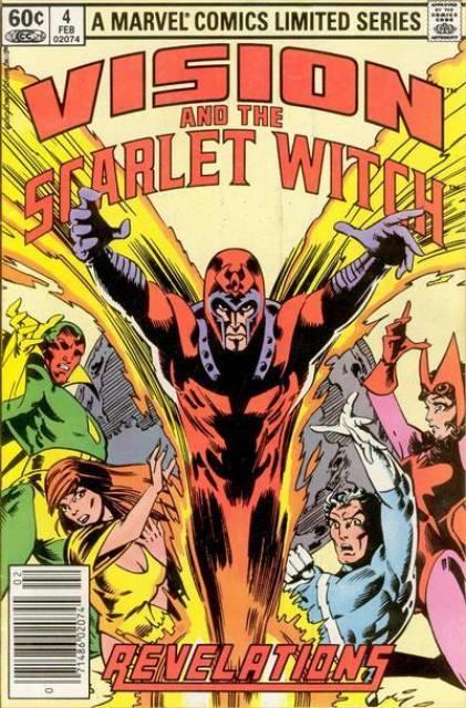 Vision And the Scarlet Witch #4 comic cover