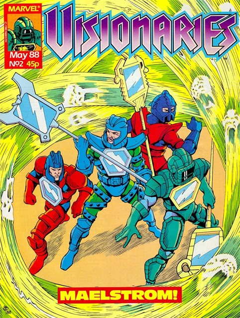 Visionaries UK #2 comic cover