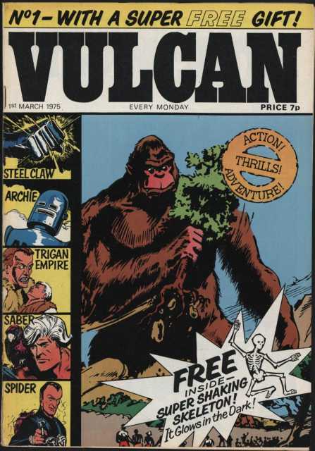 Vulcan Scottish #1 comic cover