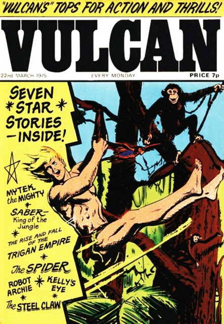 Vulcan Scottish #4 comic cover