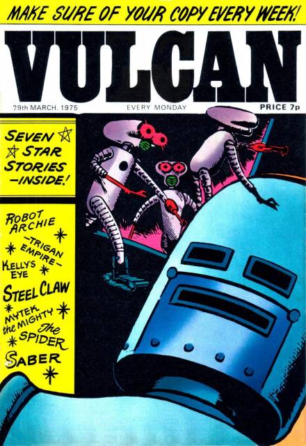 Vulcan Scottish #5 comic cover
