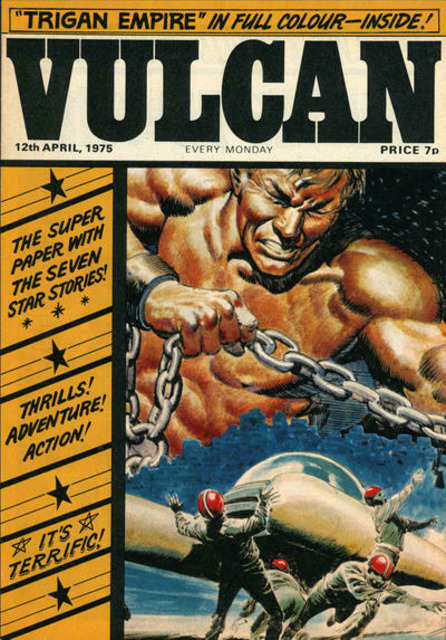 Vulcan Scottish #7 comic cover