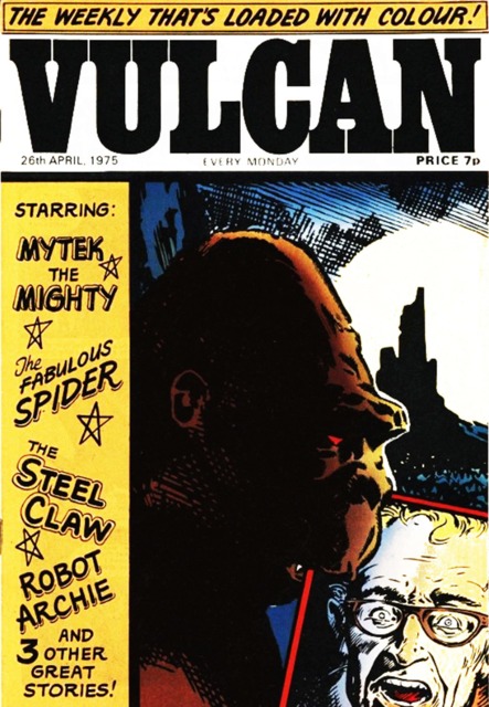 Vulcan Scottish #9 comic cover