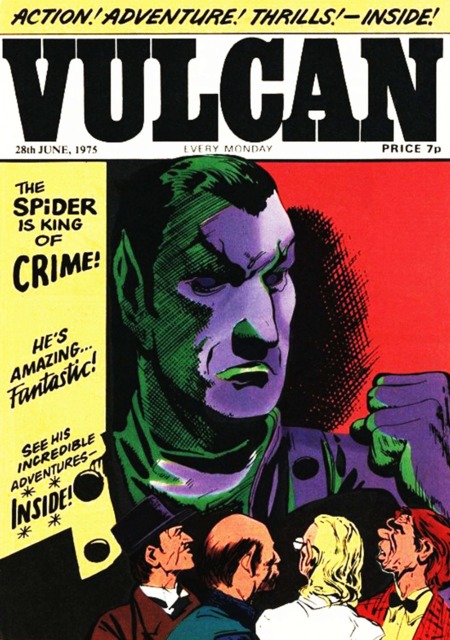 Vulcan Scottish #18 comic cover