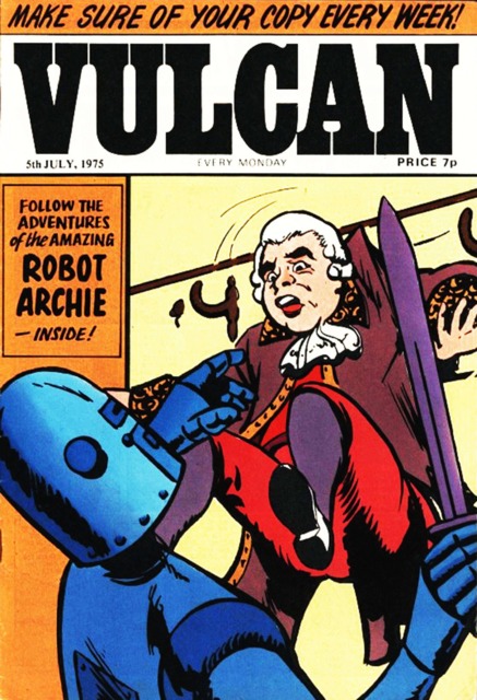 Vulcan Scottish #19 comic cover