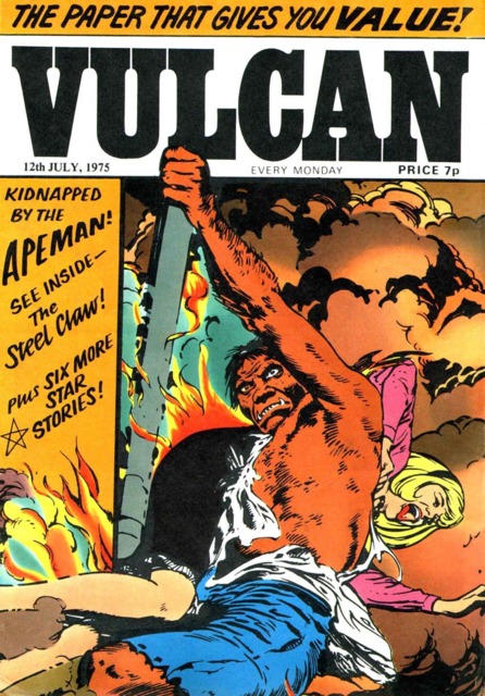 Vulcan Scottish #20 comic cover