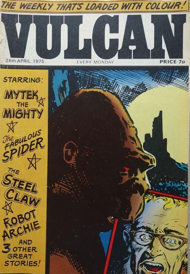 Vulcan Scottish #22 comic cover