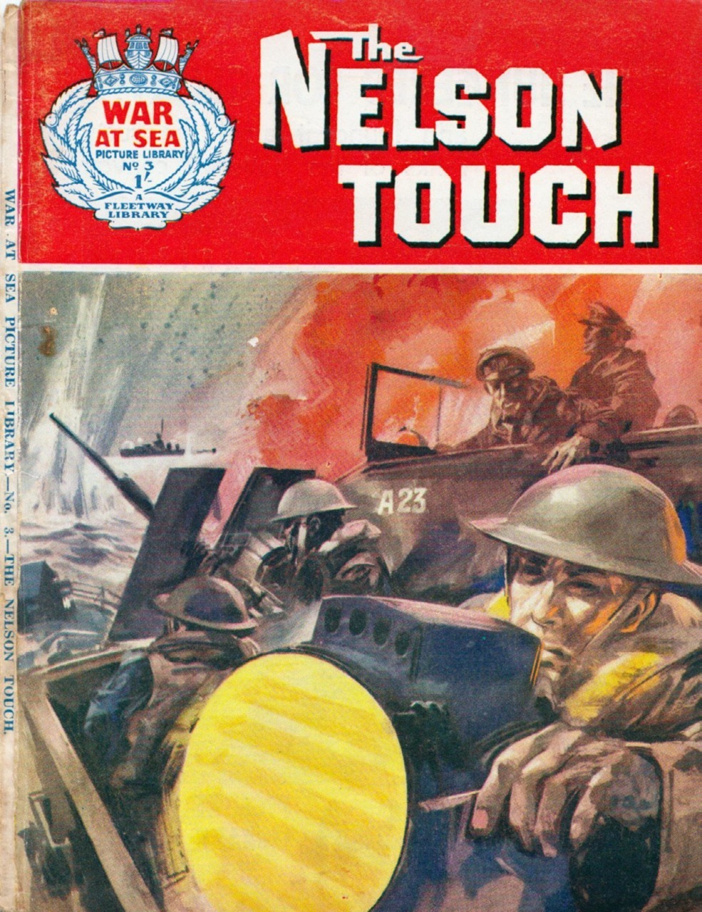 War at Sea Picture Library #3 comic cover
