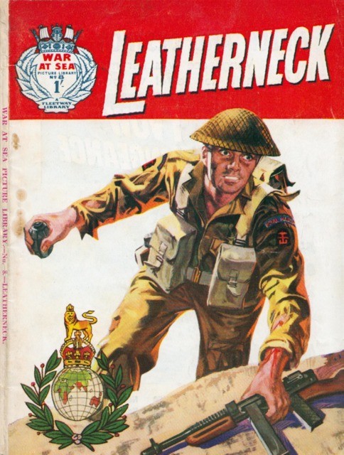 War at Sea Picture Library #8 comic cover