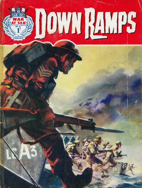 War at Sea Picture Library #9 comic cover