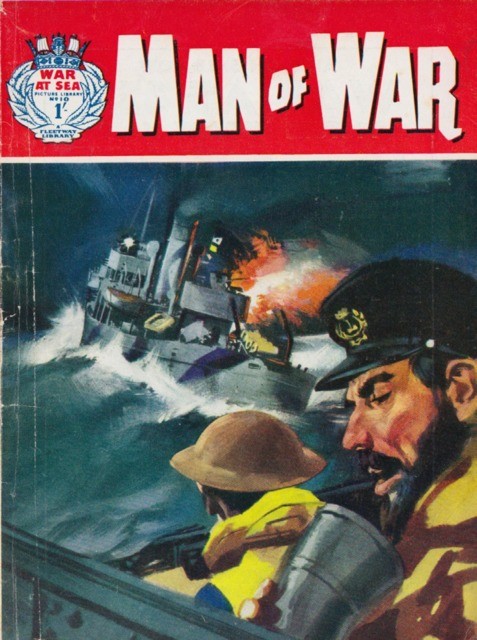 War at Sea Picture Library #10 comic cover