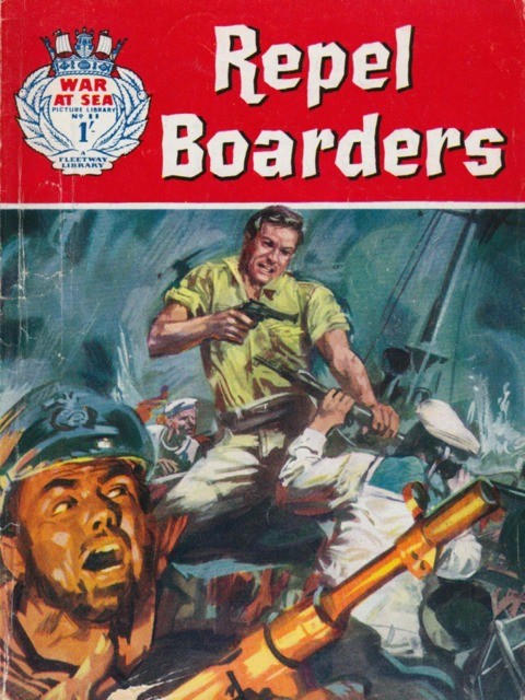 War at Sea Picture Library #11 comic cover