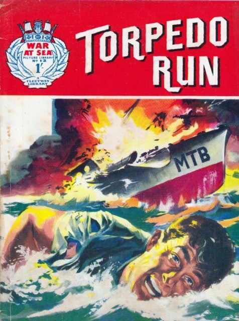War at Sea Picture Library #12 comic cover