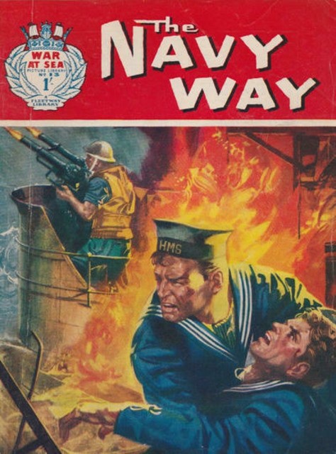 War at Sea Picture Library #13 comic cover