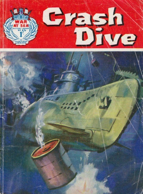 War at Sea Picture Library #15 comic cover