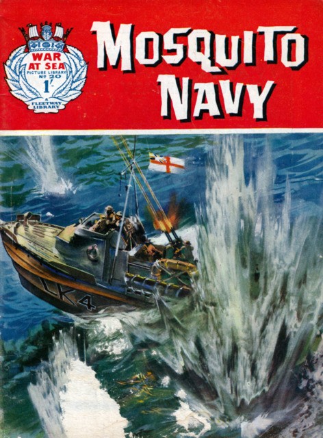 War at Sea Picture Library #20 comic cover