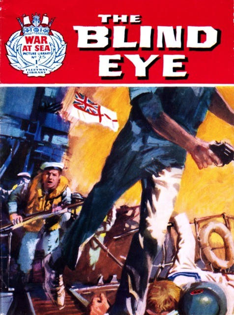 War at Sea Picture Library #25 comic cover