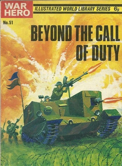War Hero #51 comic cover