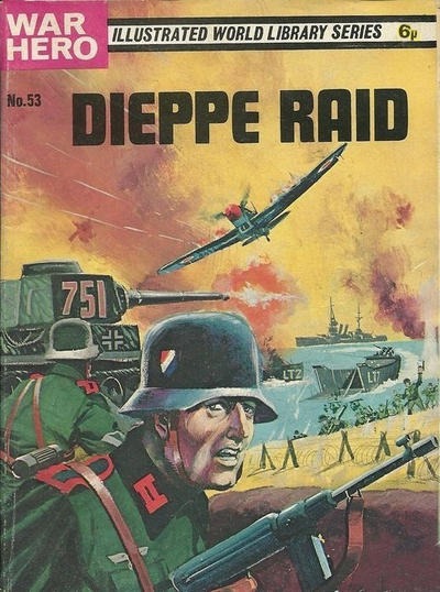 War Hero #53 comic cover