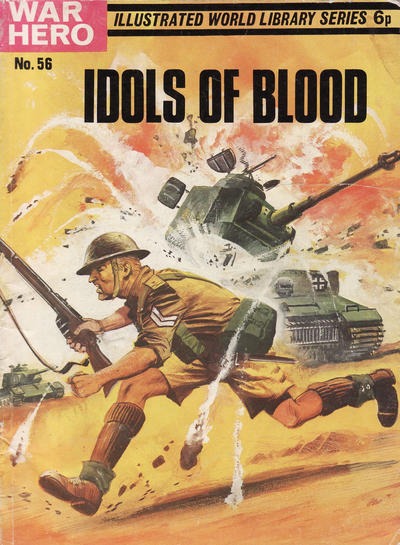 War Hero #56 comic cover