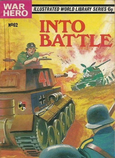 War Hero #62 comic cover