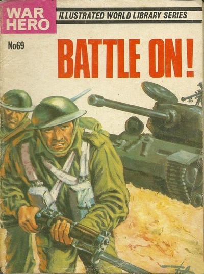 War Hero #69 comic cover