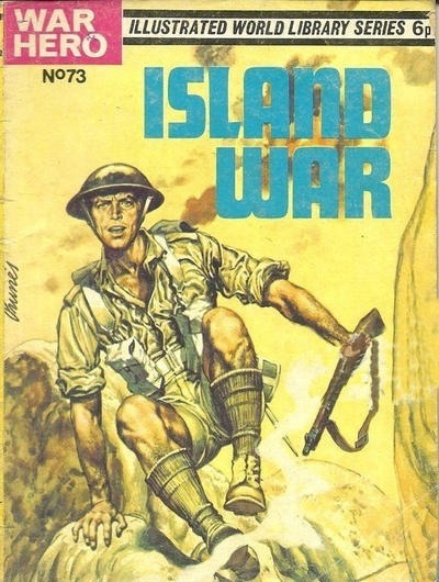 War Hero #73 comic cover