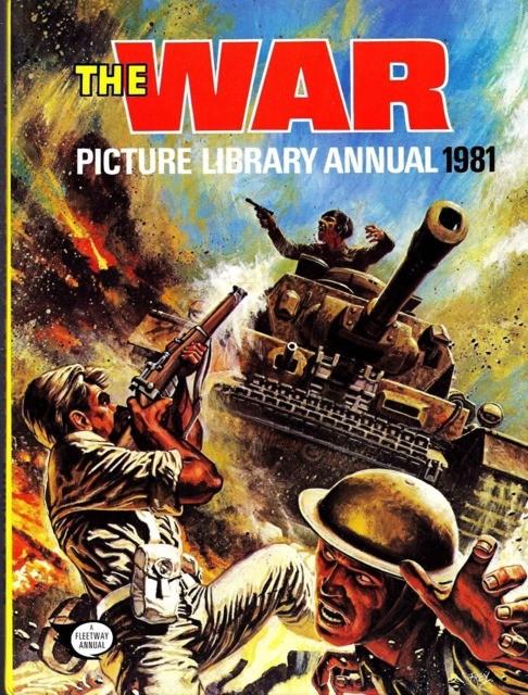 War Picture Library Annual 1981 comic cover