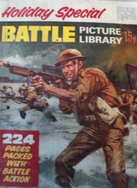 War Picture Library Holiday Special 1971 comic cover