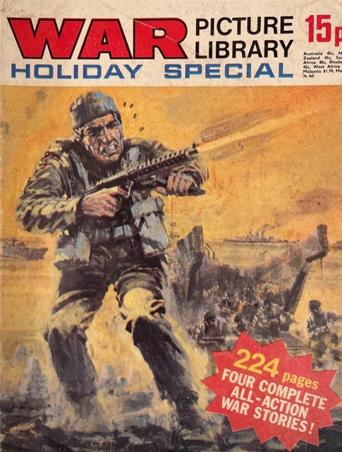 War Picture Library Holiday Special 1972 comic cover