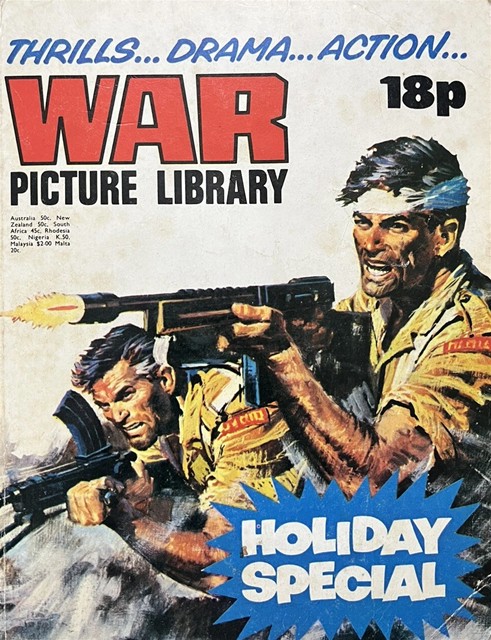 War Picture Library Holiday Special 1973 comic cover