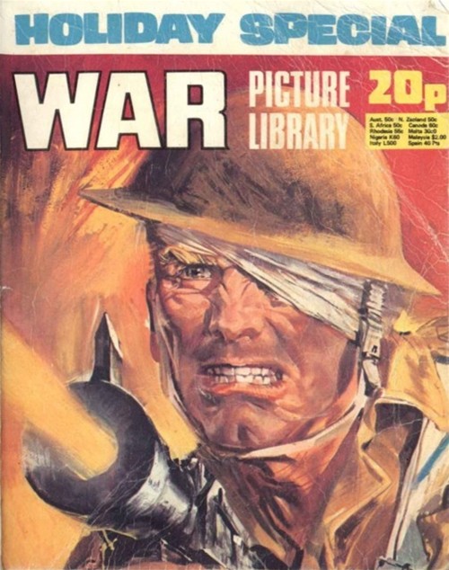 War Picture Library Holiday Special 1974 comic cover
