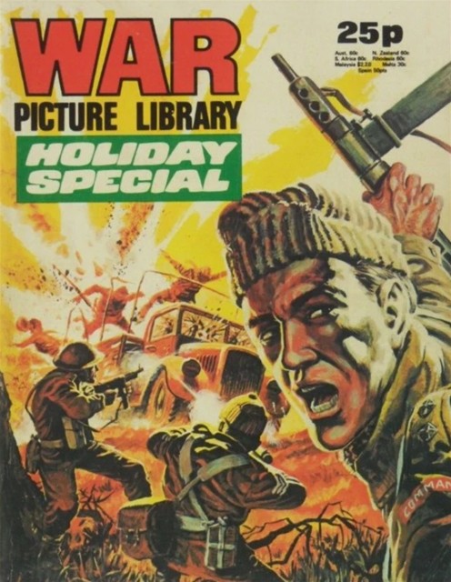 War Picture Library Holiday Special 1975 comic cover
