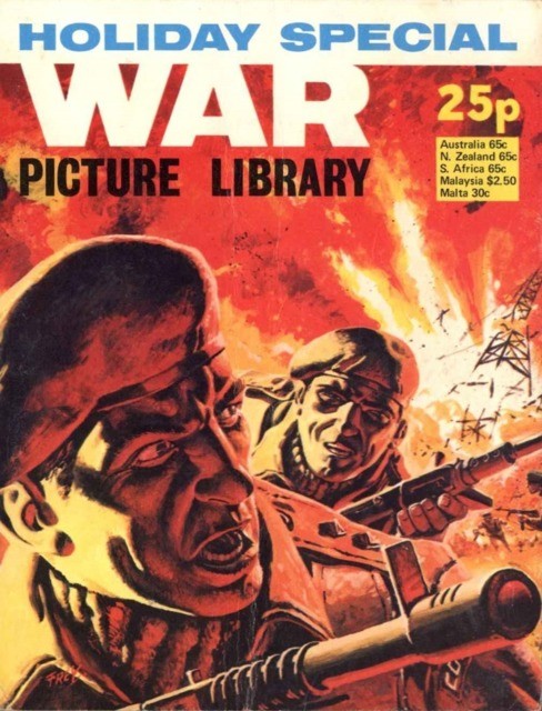 War Picture Library Holiday Special 1976 comic cover