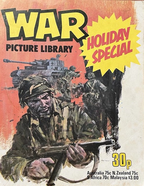 War Picture Library Holiday Special 1977 comic cover