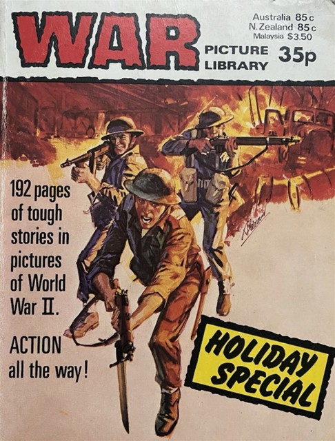 War Picture Library Holiday Special 1979 comic cover