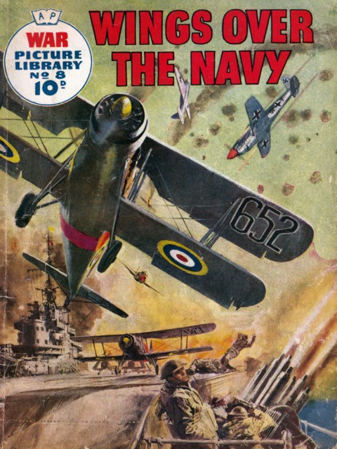 War Picture Library #8 comic cover