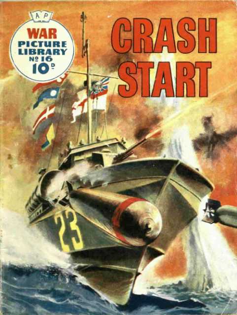 War Picture Library #16 comic cover