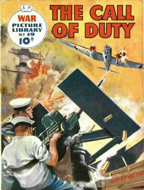War Picture Library #19 comic cover